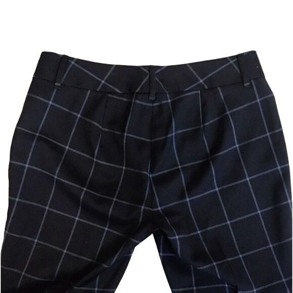 Brooks Brothers | Lucia Fit Blue Plaid Wool Pant Women's Size 6 Like New conditi - Picture 5 of 8